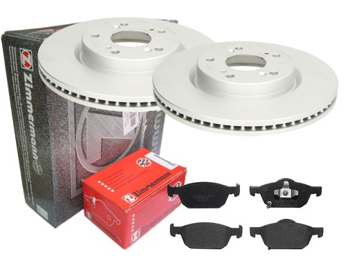 ДИСКИ КОЛОДКИ ZIMMERMANN ПЕРЕДНЯ HONDA CIVIC IX 293M