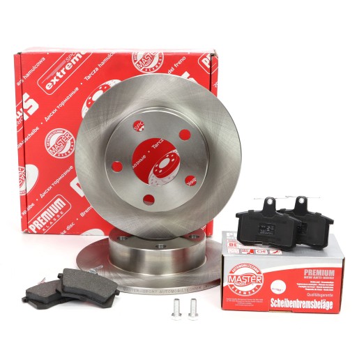 Диски колодки задние AUDI A4 B5 (8d2) / Avant (8D5)