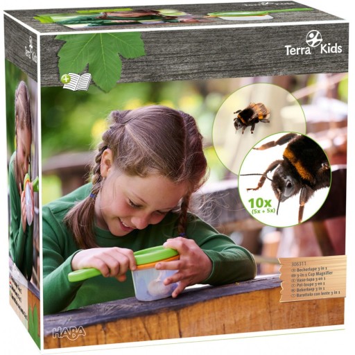 Лупа Haba Terra Kids, зелена