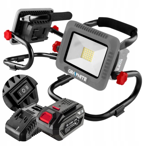 Графитовая светодиодная лампа Energy + 18v Li - lon 58ge109 + 6Ah