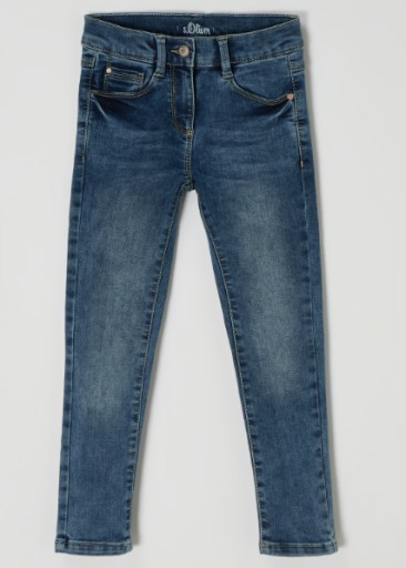 s.Oliver Spodnie jeansowe dziewczęce SKINNY roz 140 cm