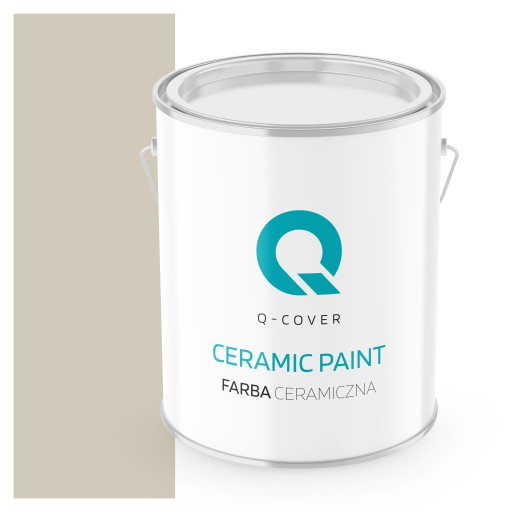 Farba do Ścian Ceramiczna 2L Piaskowy Beż Odporna Bezwonna Zmywalna