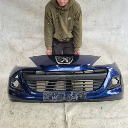 PEUGEOT 207 LIFT 09-12 bumper front front