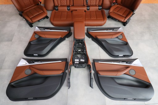 BMW X4 G02 LCI Interne Sièges Chauffé PAMIEC MERINO TARTUFO INDIVIDUAL