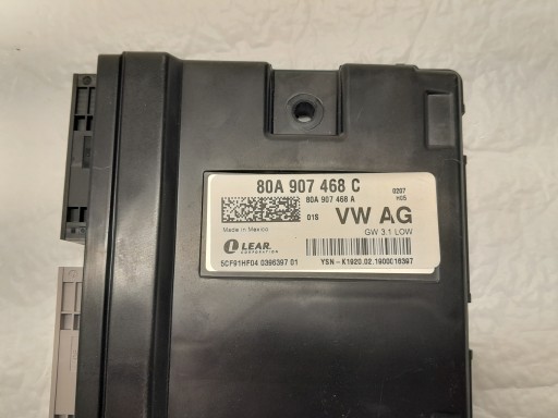 AUDI Q5 II 80A INTERFEJS DIAGNOSTYCZNY control unit module BUS 80A907468C