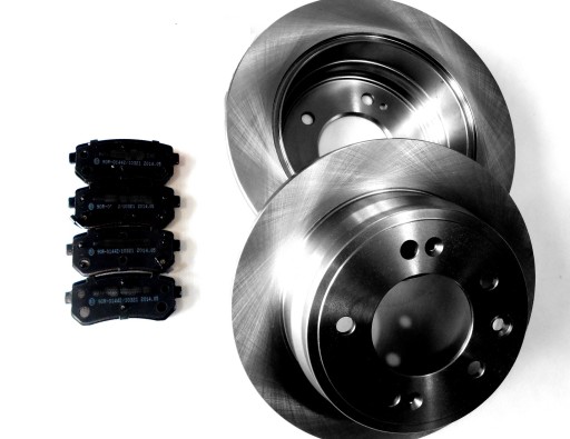 Диски + Гальмівні колодки Ceed II HYUNDAI i30 II задні