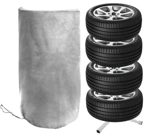 Вешалка для колесных шин с колесами + чехол
