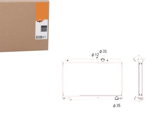 NRF53685/RS2 - Радиатор двигателя nrf n3h115200c n3h615200c n3h615