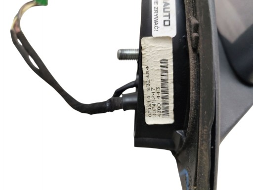 mirror left VOLVO S60 and LIFT (2004-2010) 9 PIN EUROPA KOD LAKIERU 455-00