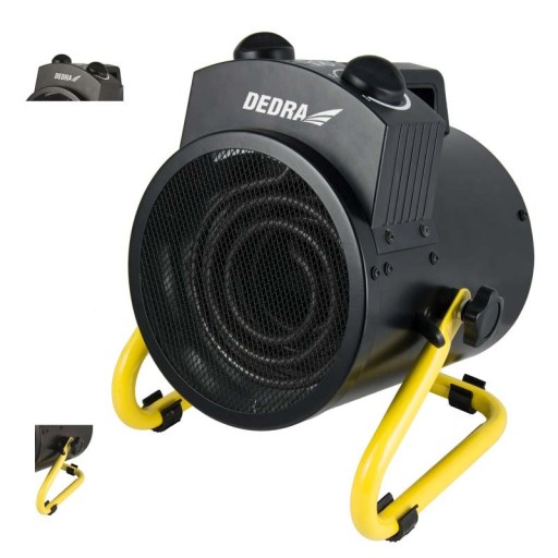 Електричний нагрівач DEDRA 2000W DED9930B