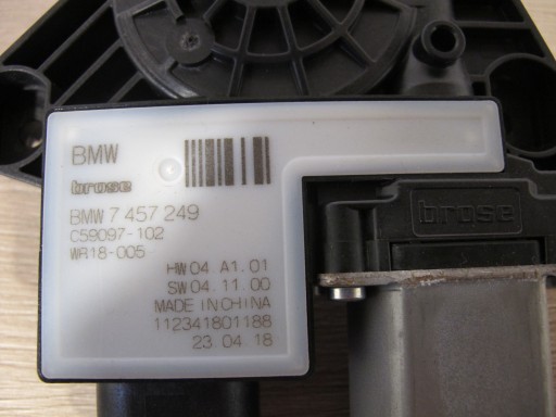 7457252 - Двигатель стеклоподъемника bmw g01 g02 7457249