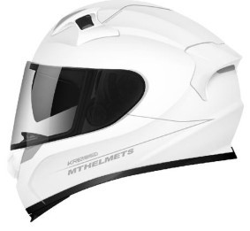 Комбинированный шлем MT Helmets KRE SV, белый, размер XXL + Бесплатно!