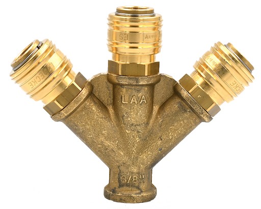 АДАПТЕР ТРІЙНИК РІЗЬБЛЕННЯ В 3/8 