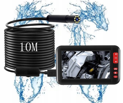 Камера осмотра эндоскопа 5M 8LED IPS FHD INSKAM