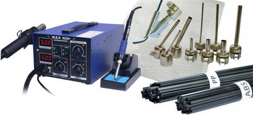 PLASTIC WELDER WEP 852D + + NOZZLES BINDING MESH