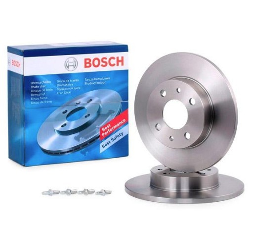 0 986 - ТОРМОЗНЫЕ ДИСКИ BOSCH FIAT 500 PANDA SEICENTO