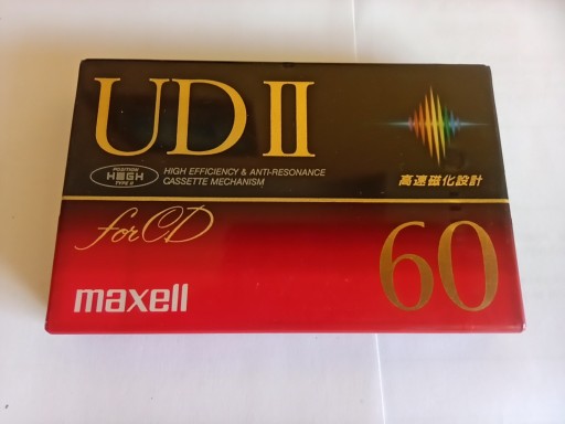 Maxell UD II 60 1992r. NOWA 1szt.
