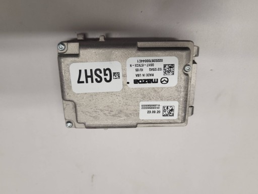 102125AQ - Mazda 2 2021 gsh767xcxn лобовое стекло/камера на лобовом стекле