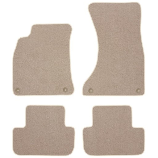 Эксклюзивные велюровые коврики AUDI с секундомерами