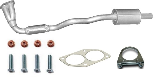 17.304 - OPEL ASTRA G 1.4-1.8 КУПЕ КАТАЛІЗАТОР ЗАМІНА