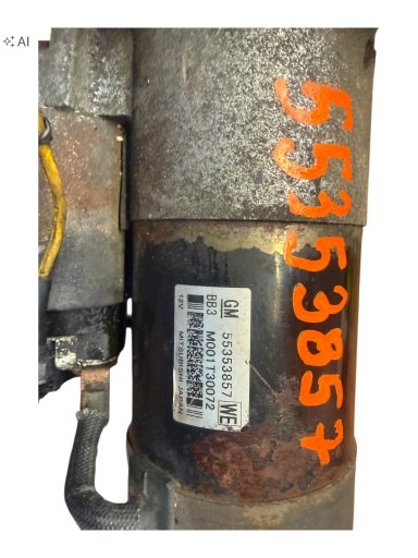 starter OPEL ASTRA H J VECTRA C SIGNUM INSIGNIA A 1.9 2.0 CDTI 55353857