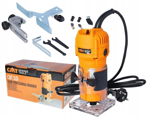 CMT РУЧНИЙ КРОМКОФРЕЗЕРНИЙ ВЕРСТАТ 550 Вт CMT10 КРОМКОФРЕЗЕР 6.35 6-8 мм ФРЕЗИ