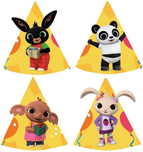 ШАПКИ НА ДЕНЬ НАРОДЖЕННЯ BING RABBIT BIRTHDAY 8 шт