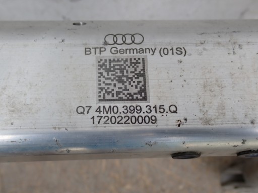 subframe axle beam axle beam front AUDI Q7 4M 4MB 2015- 4M0399315Q