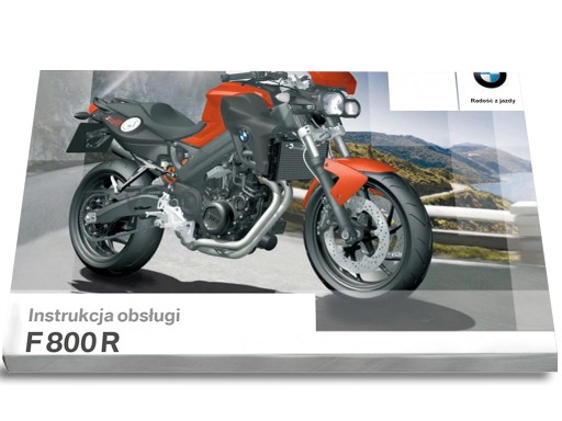 BMW F 800 R мотоцикл Керівництво по експлуатації + KS. Service