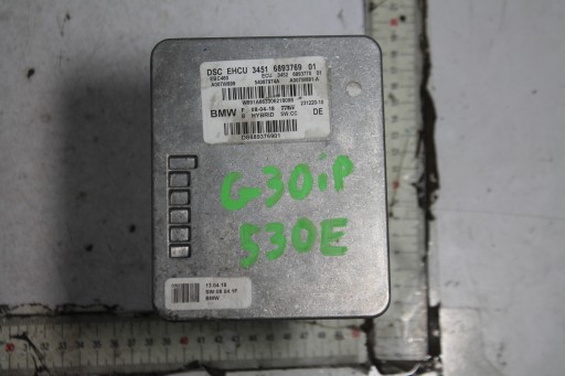 pump control unit ABS 6893769 BMW G30 G31 530E 17