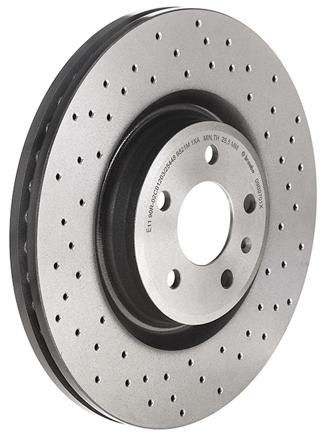 09.B970.1X - 2 x гальмівний диск BREMBO 09.B970. 1X