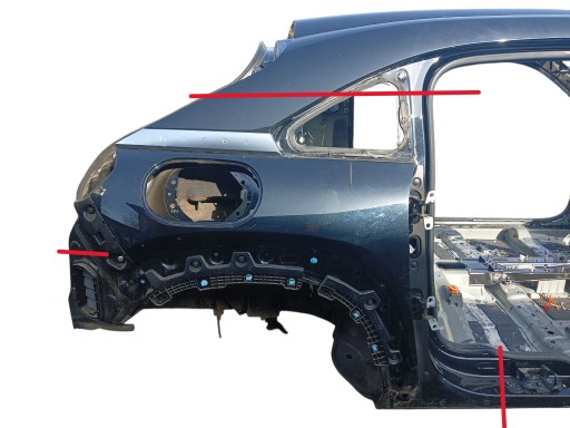 sárvédö jobb far hátsó MAZDA MX-30 LAK: 41W (2020-)