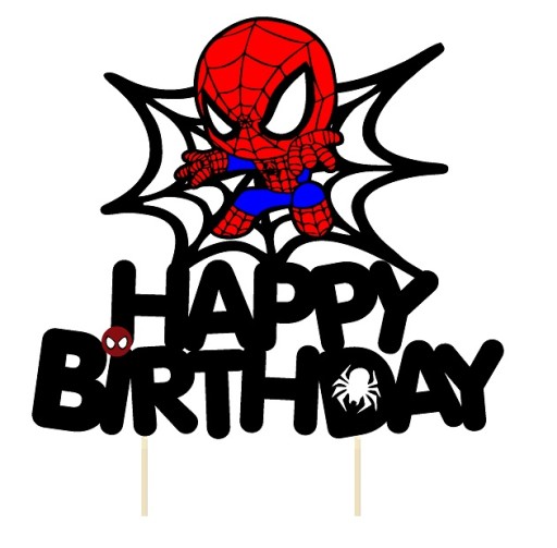 TOPPER прикраса для торта SPIDERman
