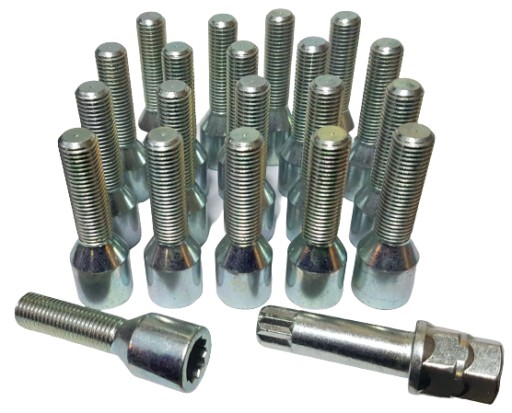 Болти torx 12x1. 5x40 не шестигранний конус оцинкований 20 EU