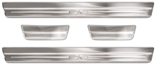 TOYOTA AYGO X 2022 - НАКЛАДКИ НА ПОРОГИ