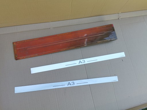 AUDI A3 8L 3D KAMEI БОКОВІ ХРОМОВІ БОКОВІ РАРИТЕТНІ