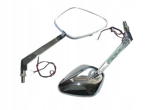 LU-177 - ДЗЕРКАЛА ЗАДНЬОГО ВИДУ HARLEY CHOPPER КЛАСИЧНИЙ DRAG CRUISER