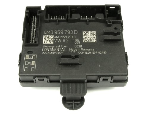 4M0959793D - Ауди К7 4М А4 модуль водитель двери 4М0959793Д