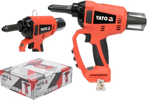 АКУМУЛЯТОРНА КЛЕПОЧКА YATO 18В ​​2,4-4,8 мм КОРПУС