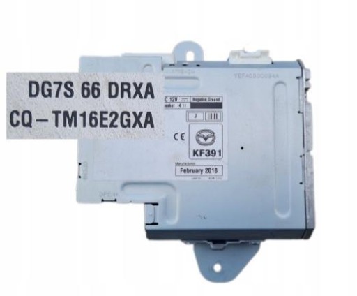 DG7S66DRXA - Радиоусилитель-тюнер mazda 2 3 cx3 cx5 6 европа