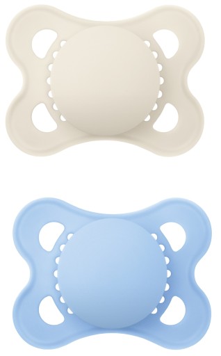 Соска МАМ ортодонтична силіконова 0+