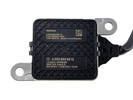 13628477723 - ДАТЧИК NOX MERCEDES SPRINTER 0009059812 ОРИГИНАЛ