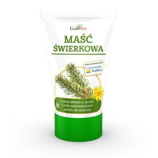 GORVITA Maść świerkowa 135ml GORVITA