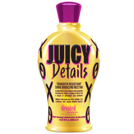 Devoted Creations Juicy Details Tmavý Bronzer na opaľovanie 360ml