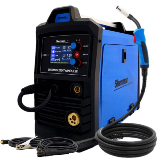 SHERMAN ІНВЕРТОРНИЙ ЗВАРЮВАЛЬНИЙ АПАРАТ DIGIMIG 210 TWINPULSE