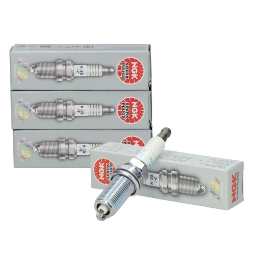 4 свечи зажигания ngk 6240 plfr5a-11, лазерная платина