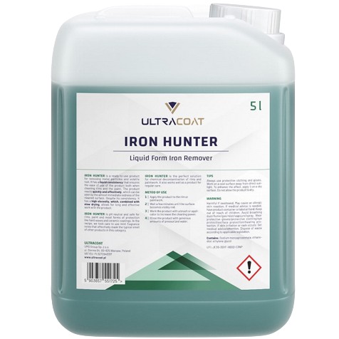 Ultracoat Iron Hunter Deironizer диски і лак 5л
