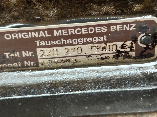 MERCEDES W220 W210 3,2 CDI Getriebe 2202701300