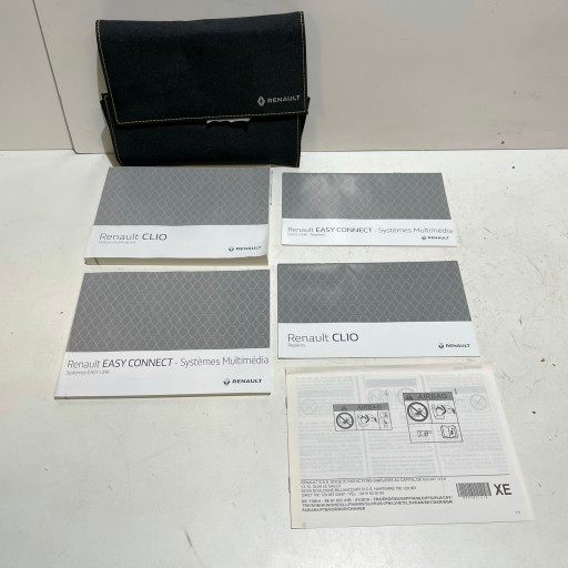 RENAULT CLIO V КЕРІВНИЦТВО КОРИСТУВАЧА КНИГА ПАПКА