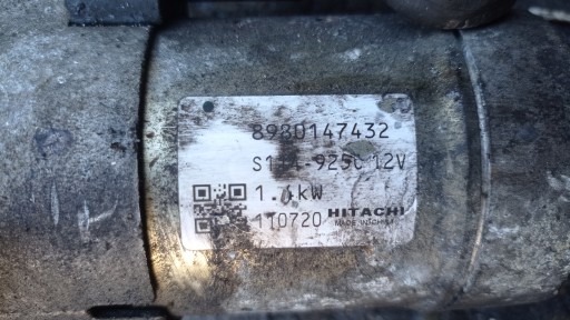starter OPEL ASTRA J 1.7 CDTI 8980147432